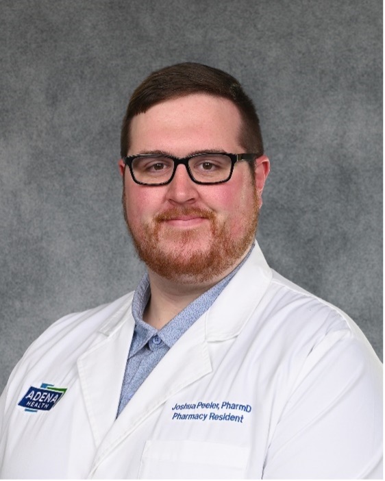 Headshot of Joshua Peeler, PharmD residency student