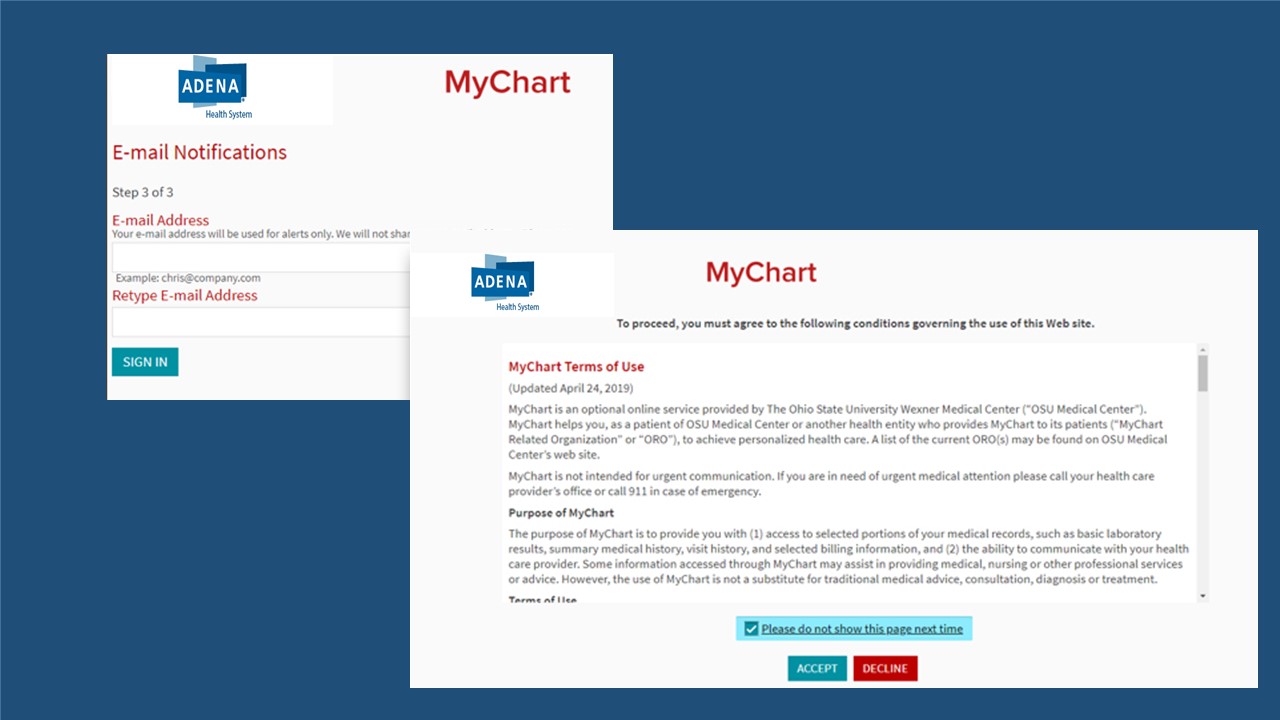 Sign Up For MyChart